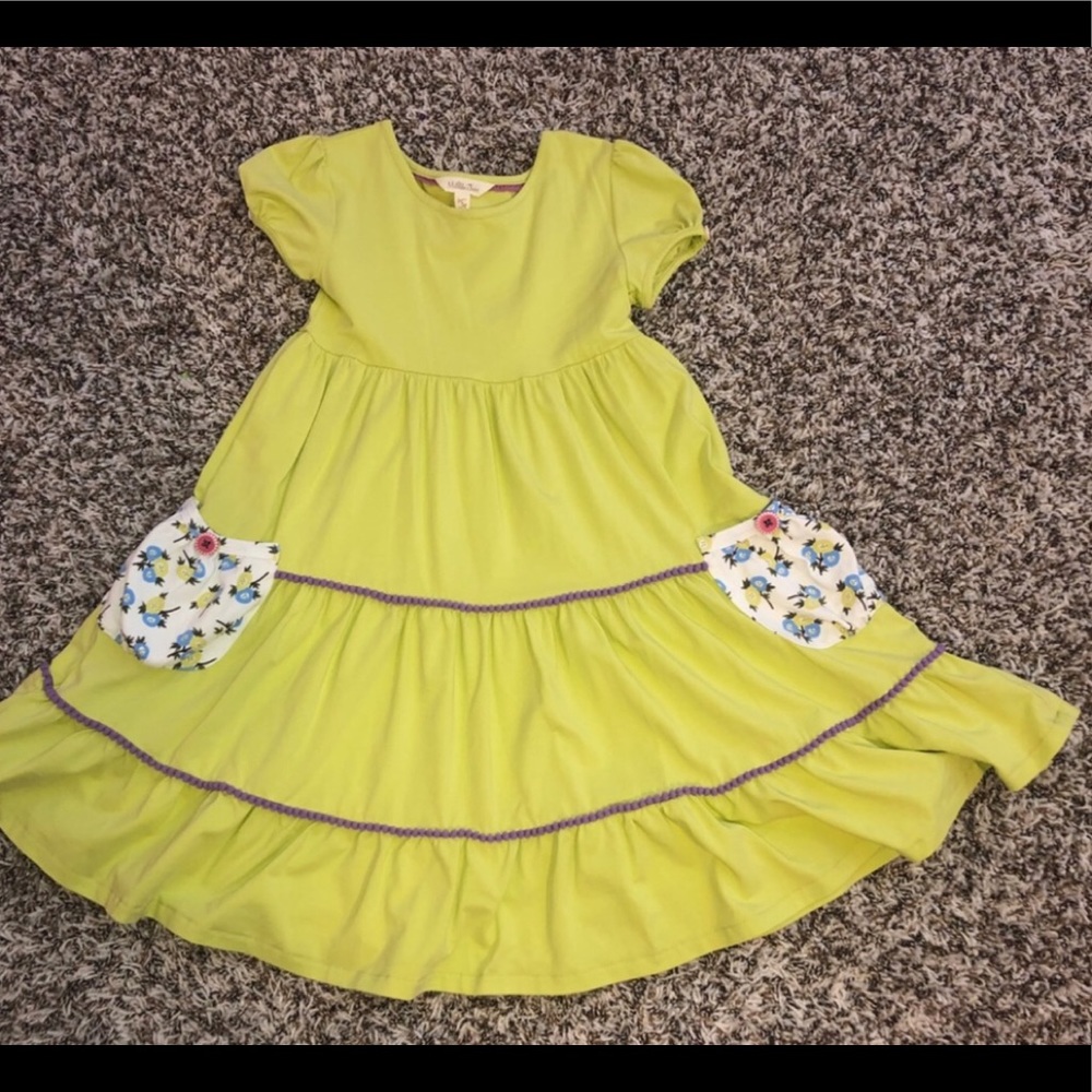 Matilda Jane Girls Long Dress SZ 6